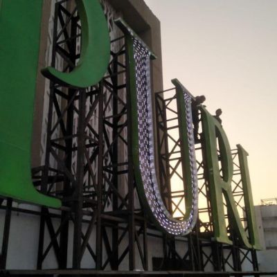 Puri Emerald Bay Gurgaon Building Top Signage