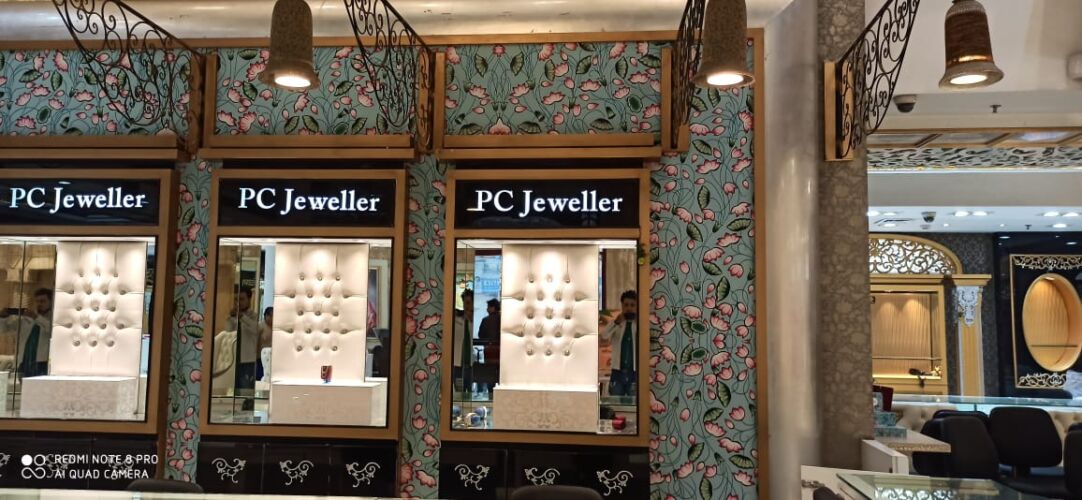 PC Jewellers Store Branding