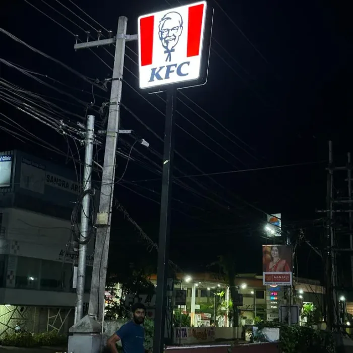 KFC New Store Opeining SIgnages