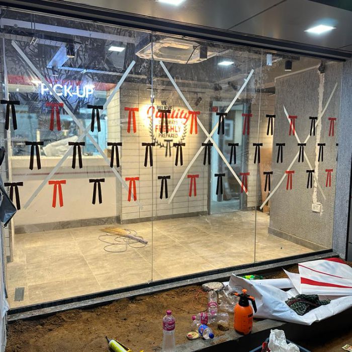 KFC New Store Opeining SIgnages