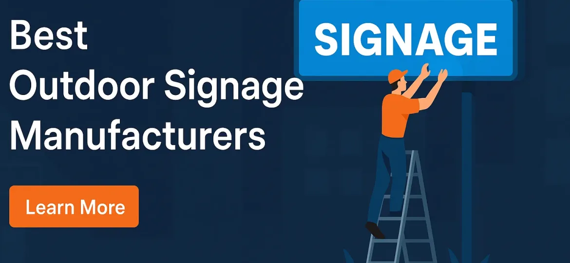 outdoor signage manufacturers